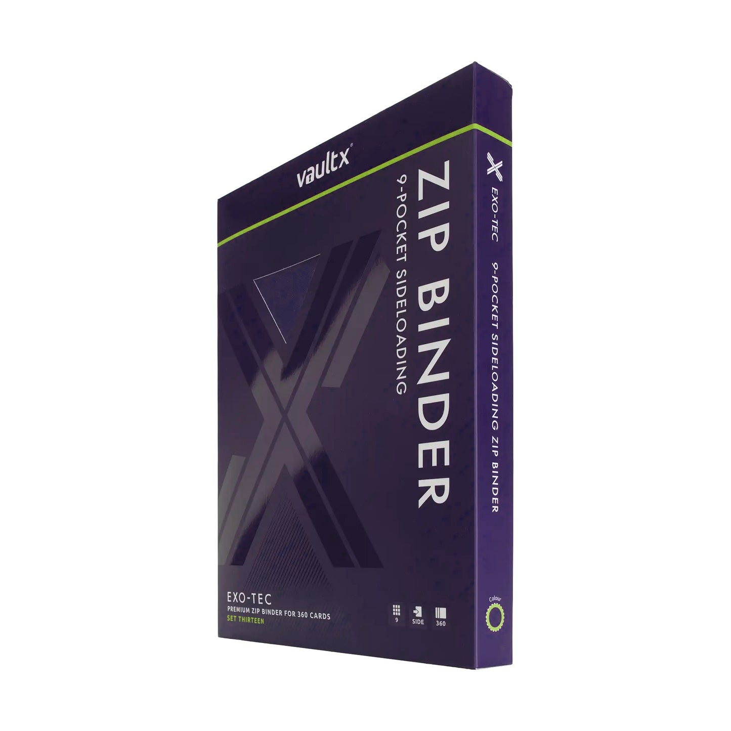9-Pocket Exo-Tec® Zip Binder SET13