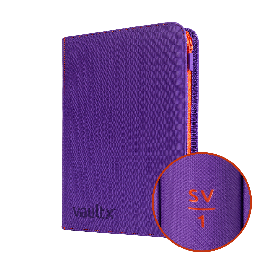 9-Pocket Exo-Tec® Zip Binder SV1 – Vault X US 9-Pocket Exo-Tec® Zip Binder SV1 – Vault X US