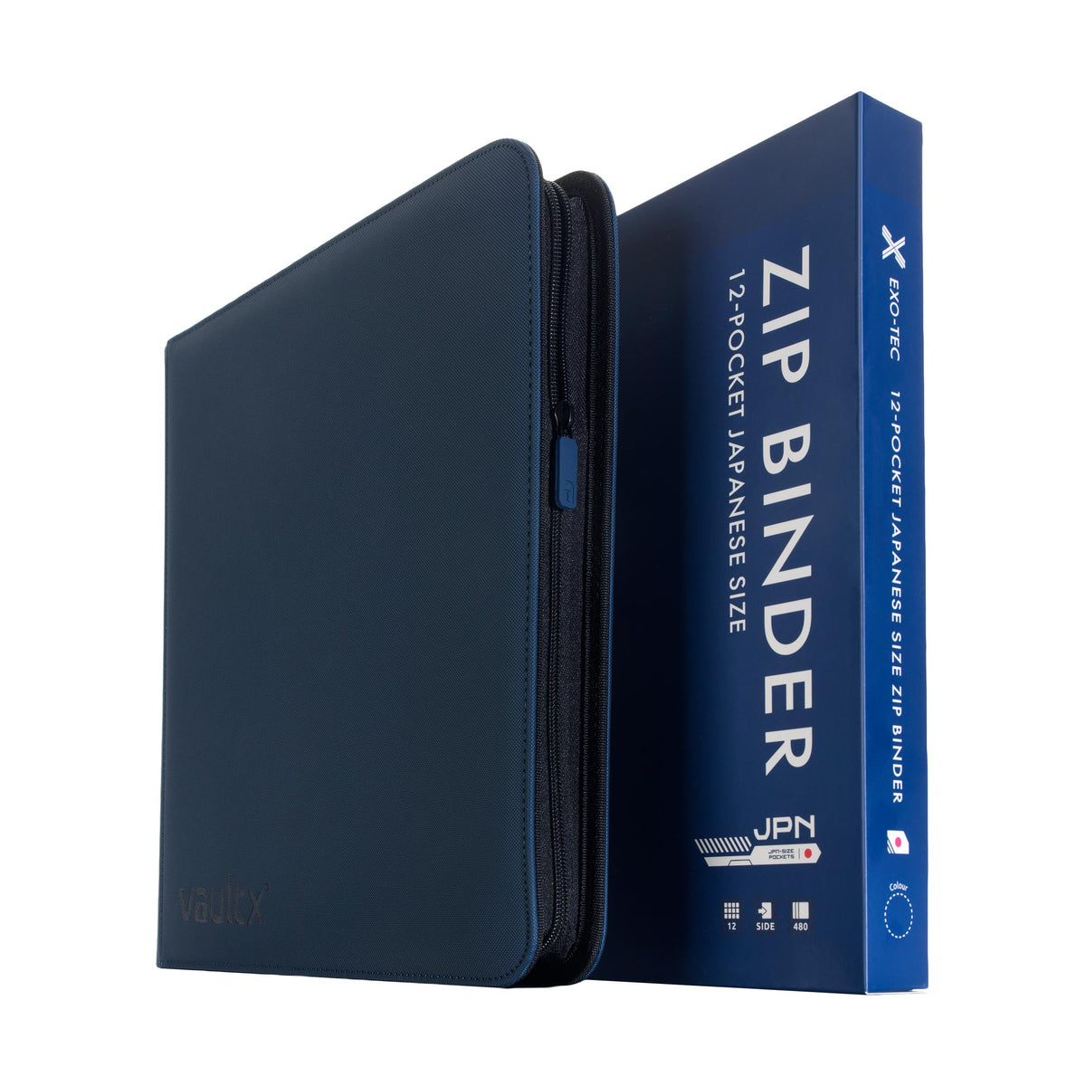 12-Pocket Exo-Tec® Japanese Size Zip Binder