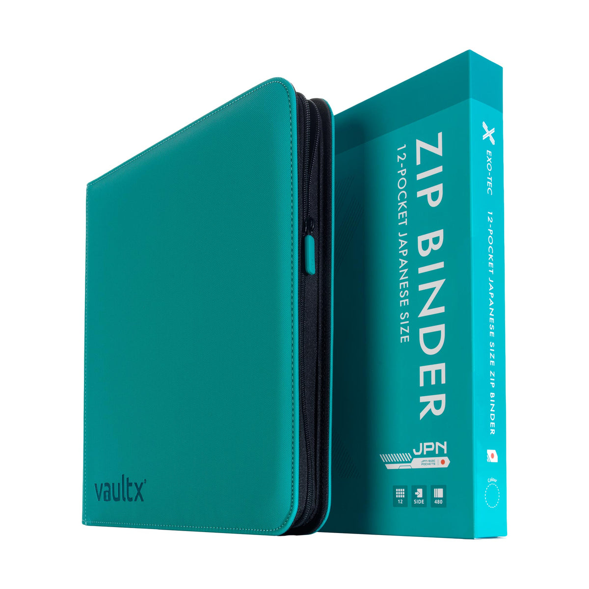 12-Pocket Exo-Tec® Japanese Size Zip Binder