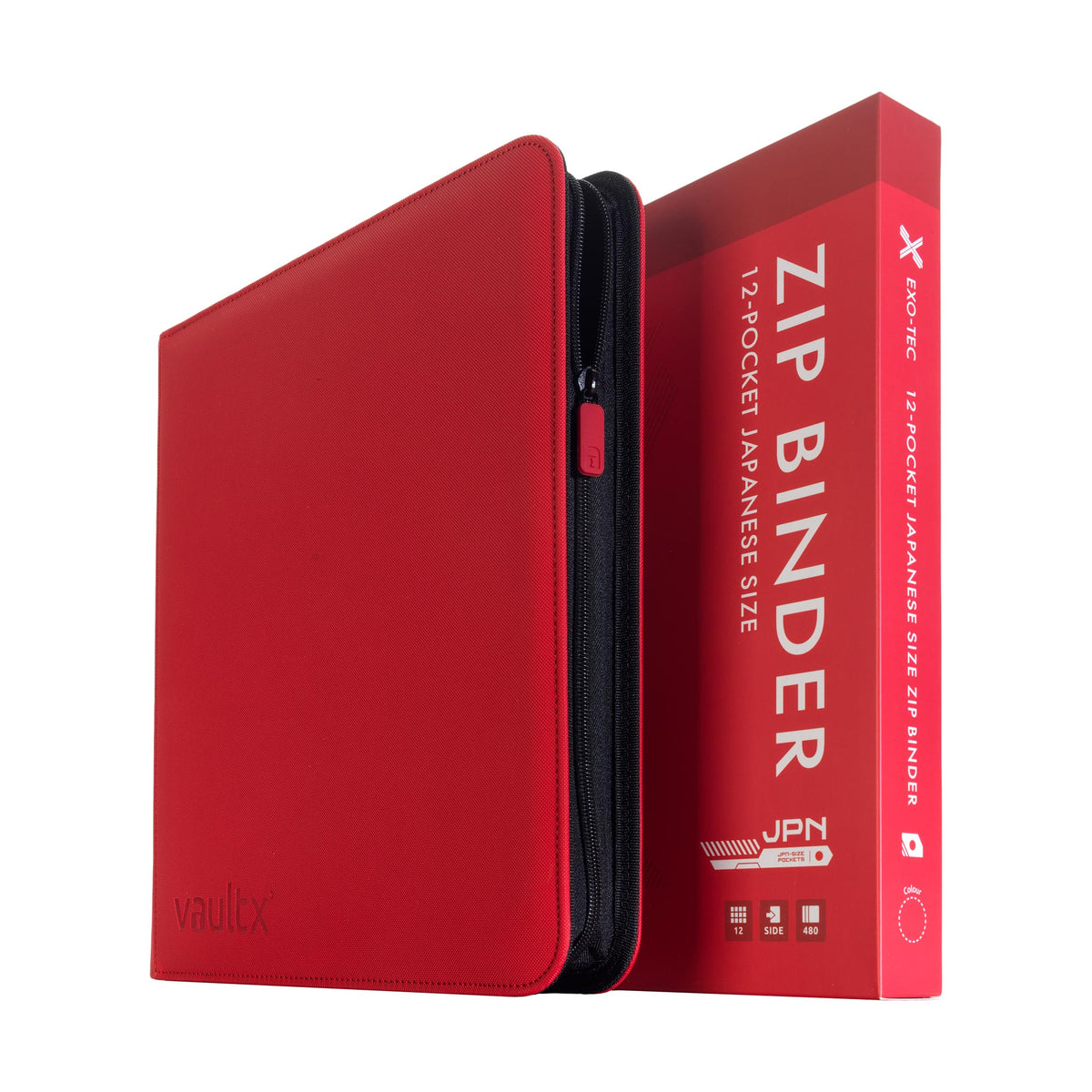 12-Pocket Exo-Tec® Japanese Size Zip Binder