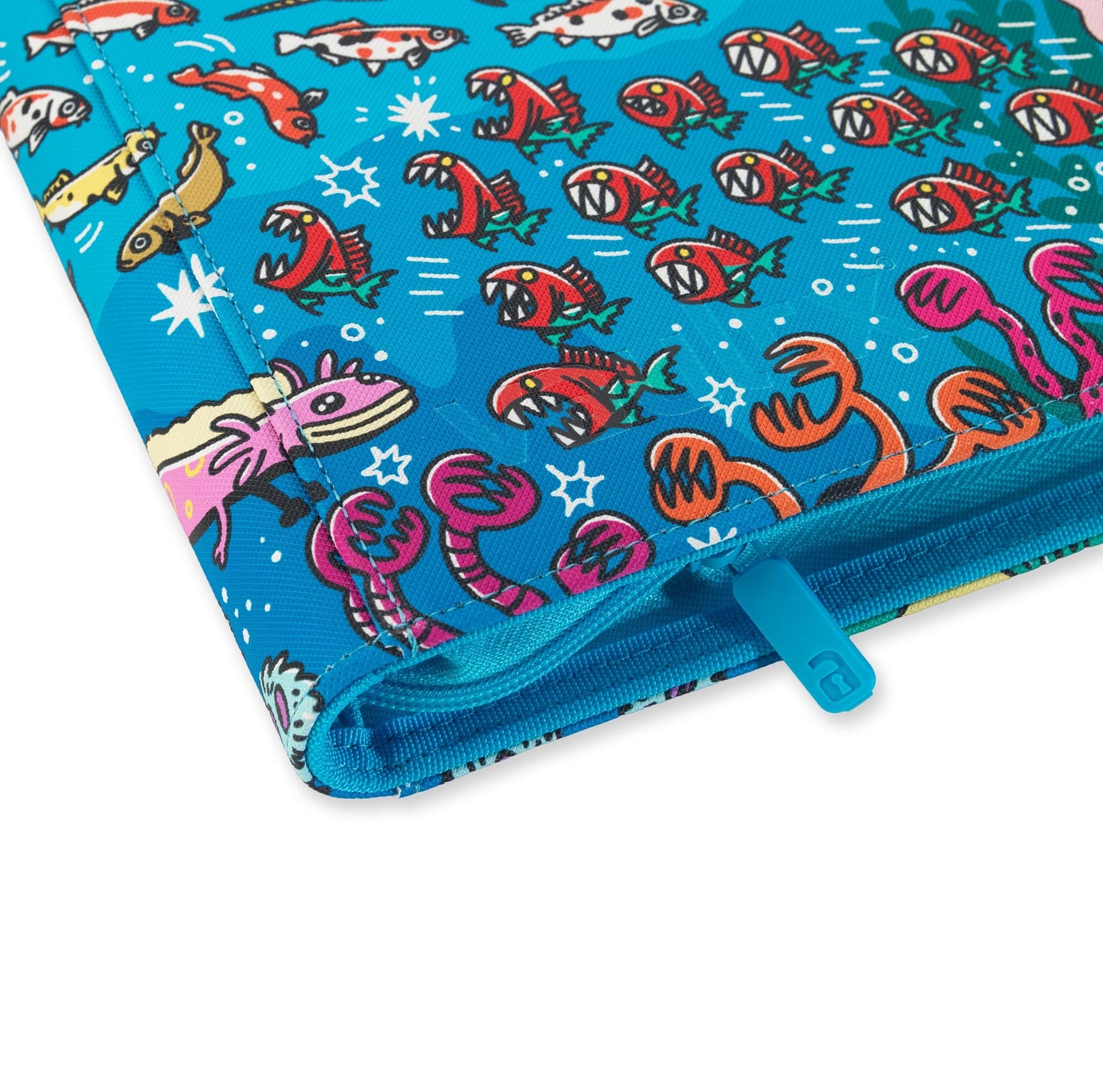 12-Pocket Exo-Tec® Zip Binder Water: Osare