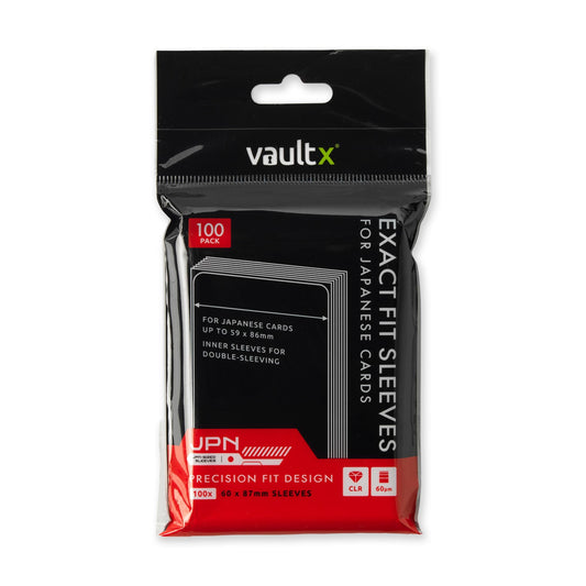 Exact Fit Sleeves for Japanese Size Cards