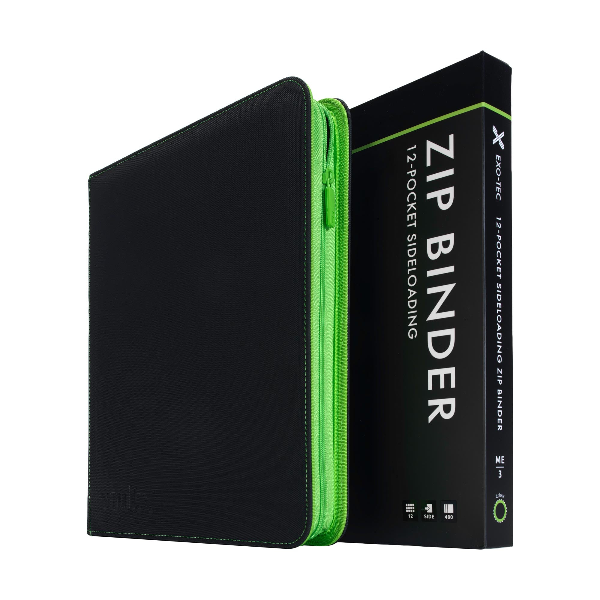 12-Pocket Exo-Tec® Zip Binder ME3 – Vault X US