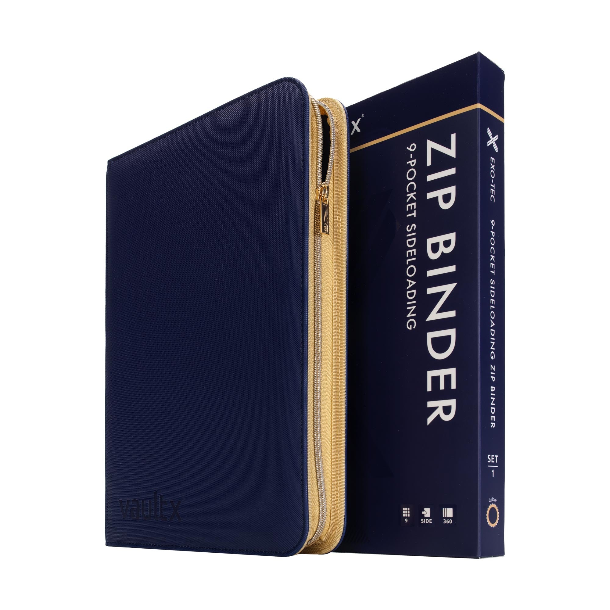 9-Pocket Exo-Tec® Zip Binder SET1 – Vault X US