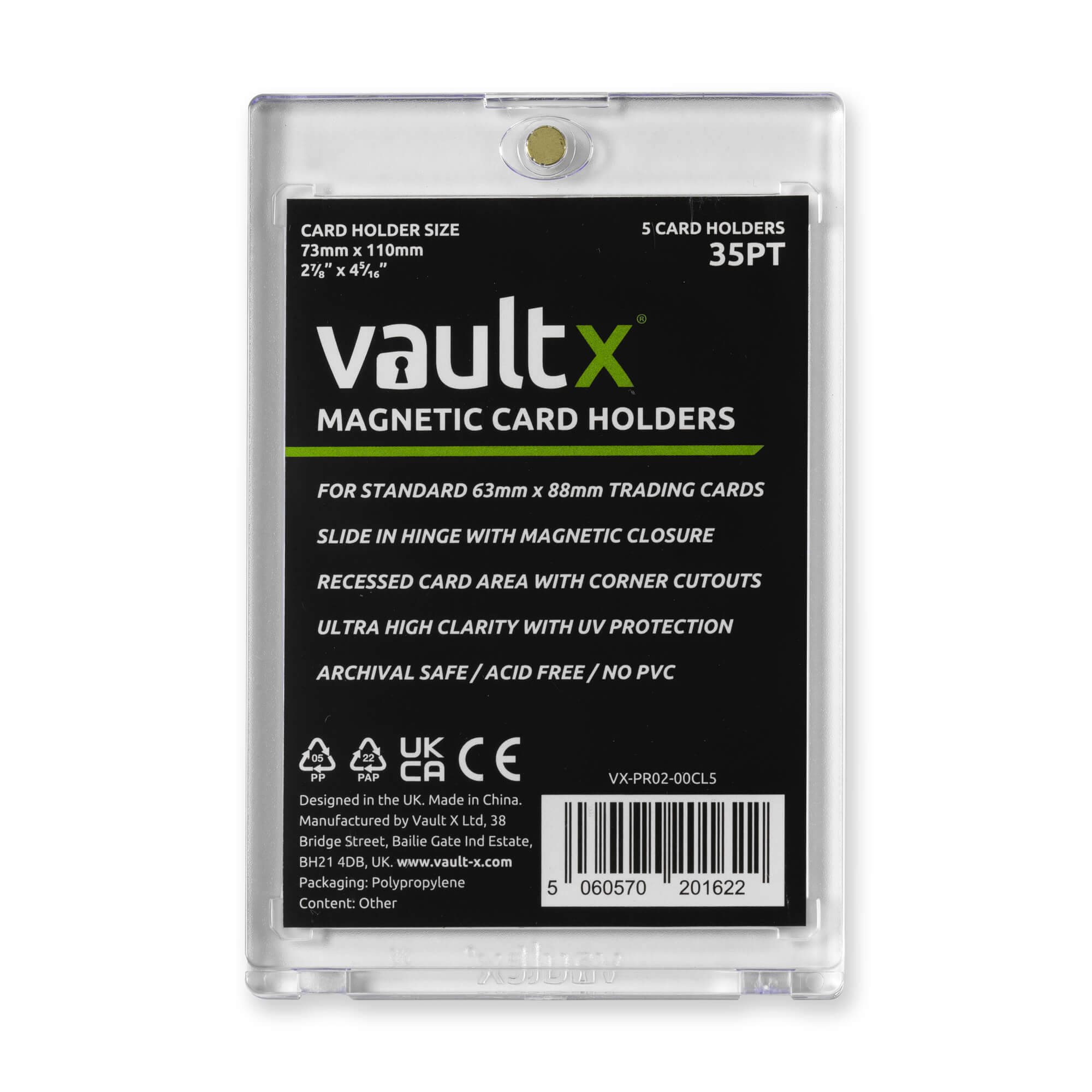 Magnetic Card Holders 35pt – Vault X US