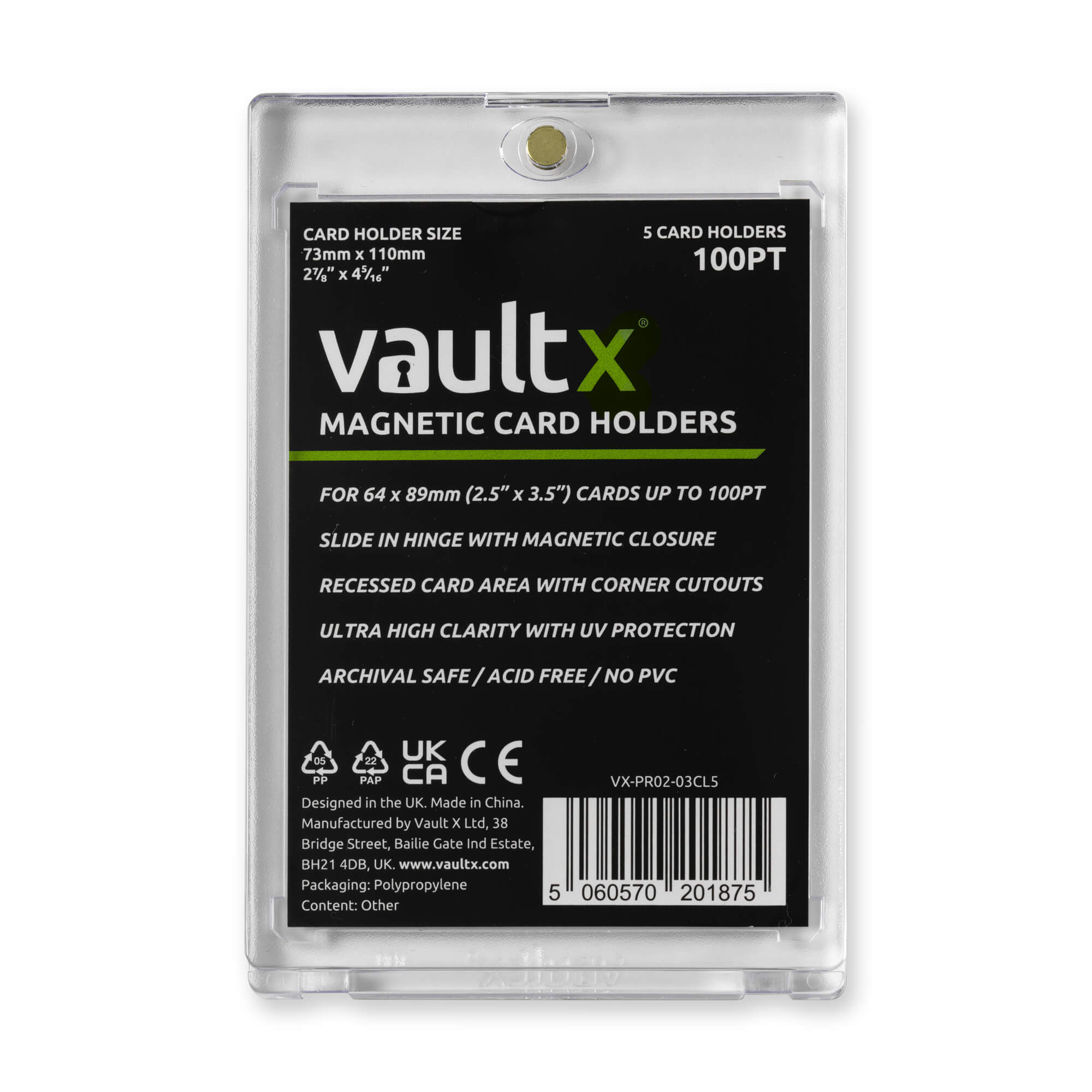 Magnetic Card Holders 100pt – Vault X US