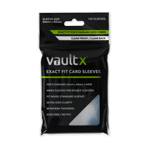 Exact Fit Card Sleeves – Vault X US