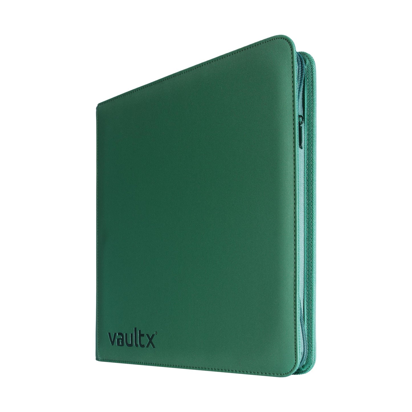 12-Pocket Exo-Tec Zip Binder Metallic Green