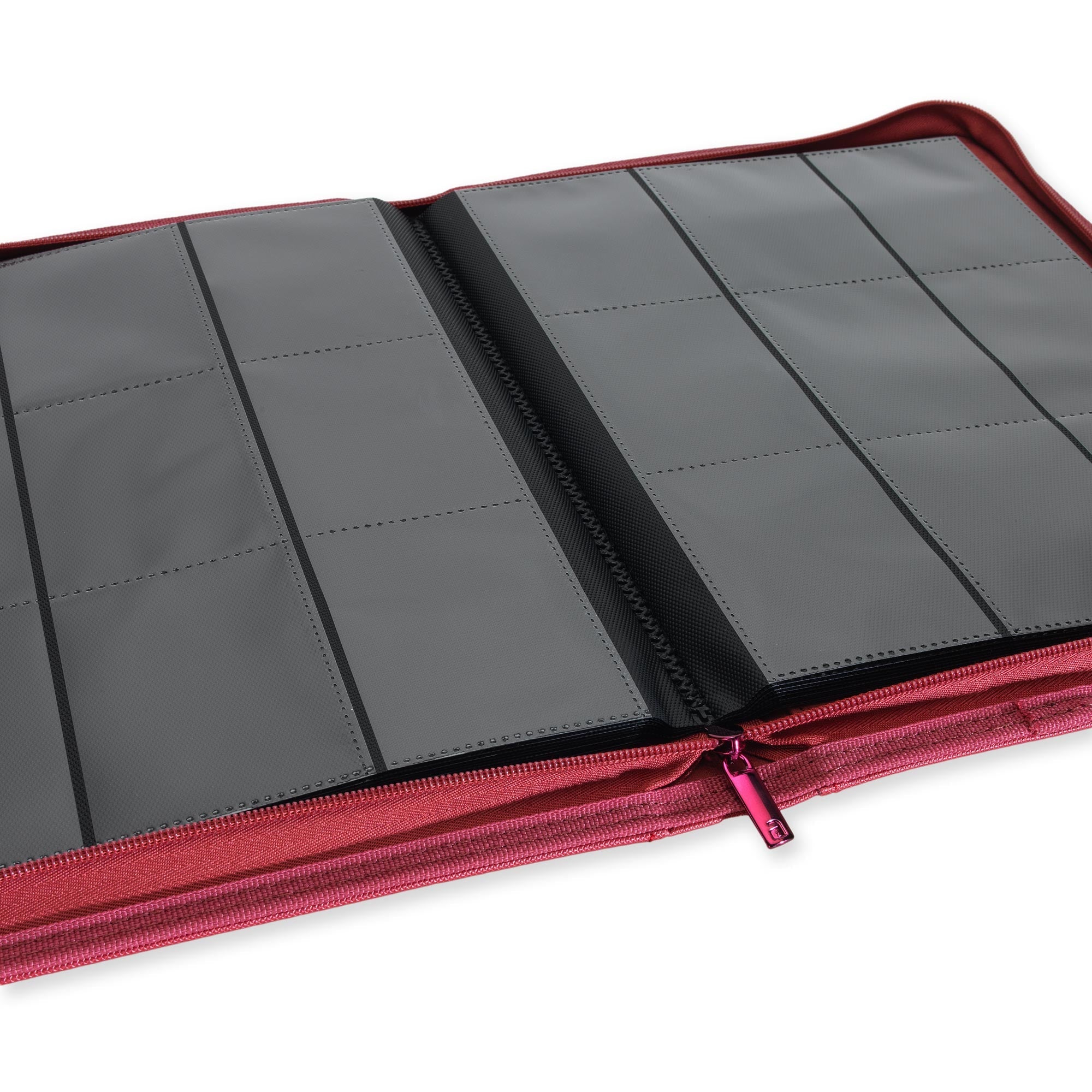その他 Zipper Hit (Red) Marvel Cold Foil TNP028 9-Pocket Exo-Tec® Zip Binder Metallic Red – Vault X US