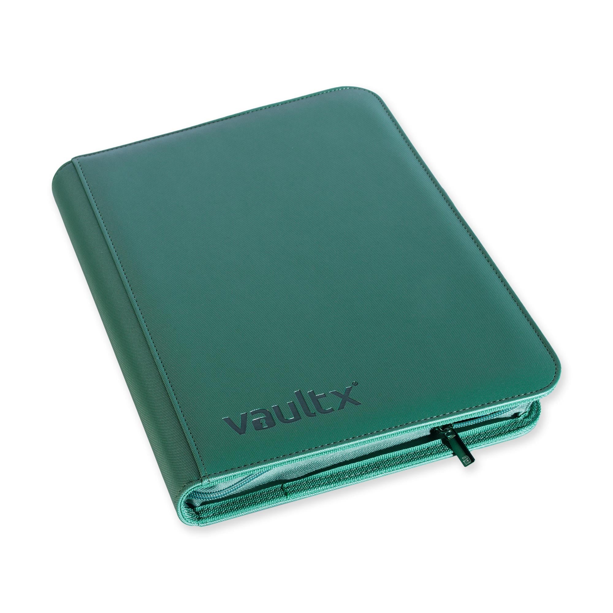 9-Pocket Exo-Tec® Zip Binder Metallic Green – Vault X US