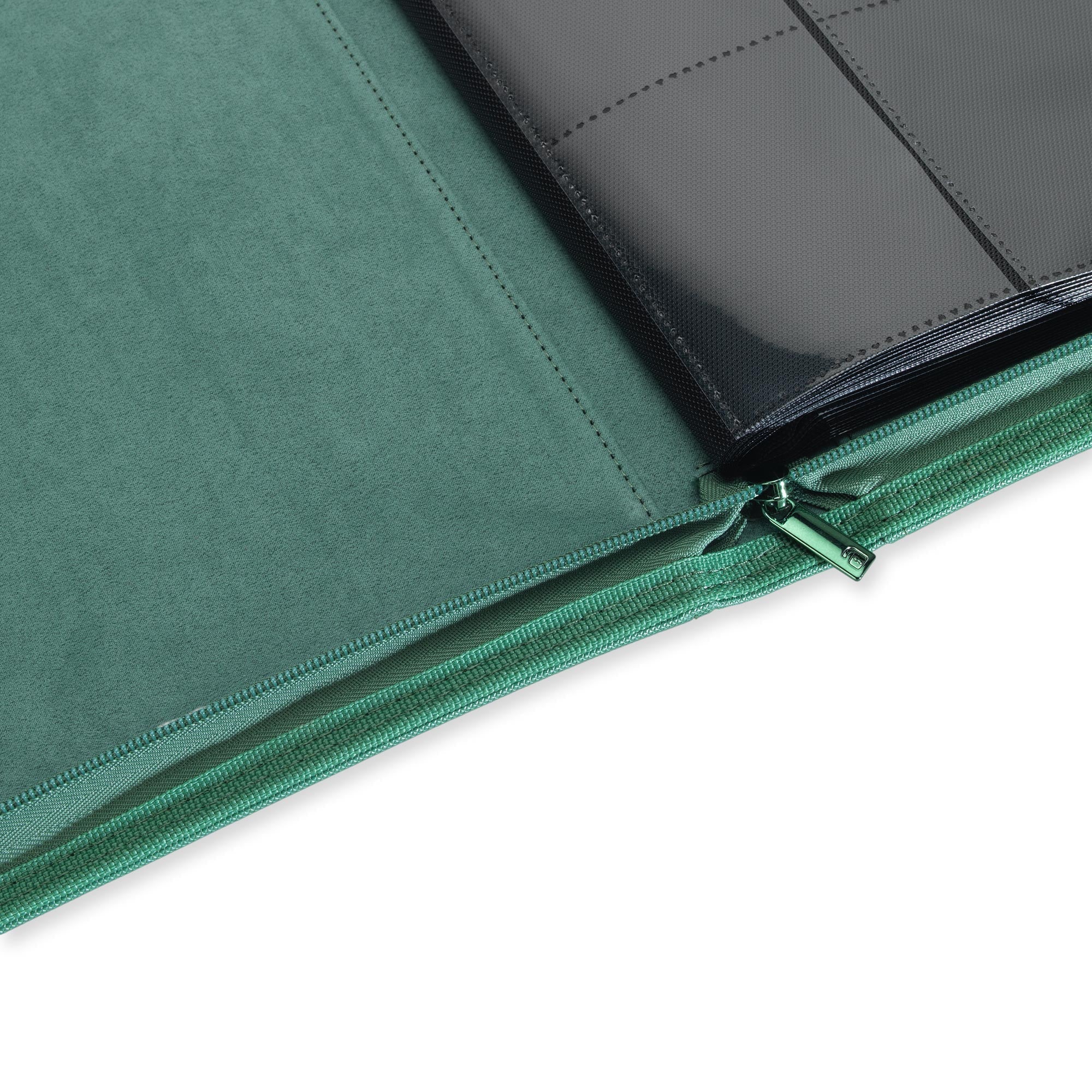 9-Pocket Exo-Tec® Zip Binder Metallic Green – Vault X US