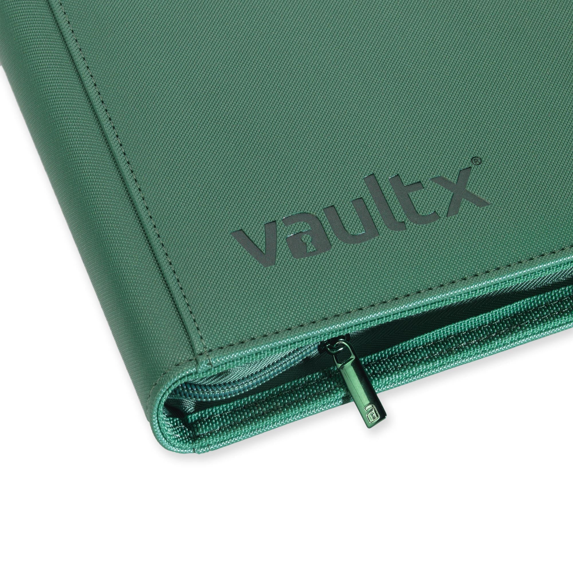 9-Pocket Exo-Tec® Zip Binder Metallic Green – Vault X US