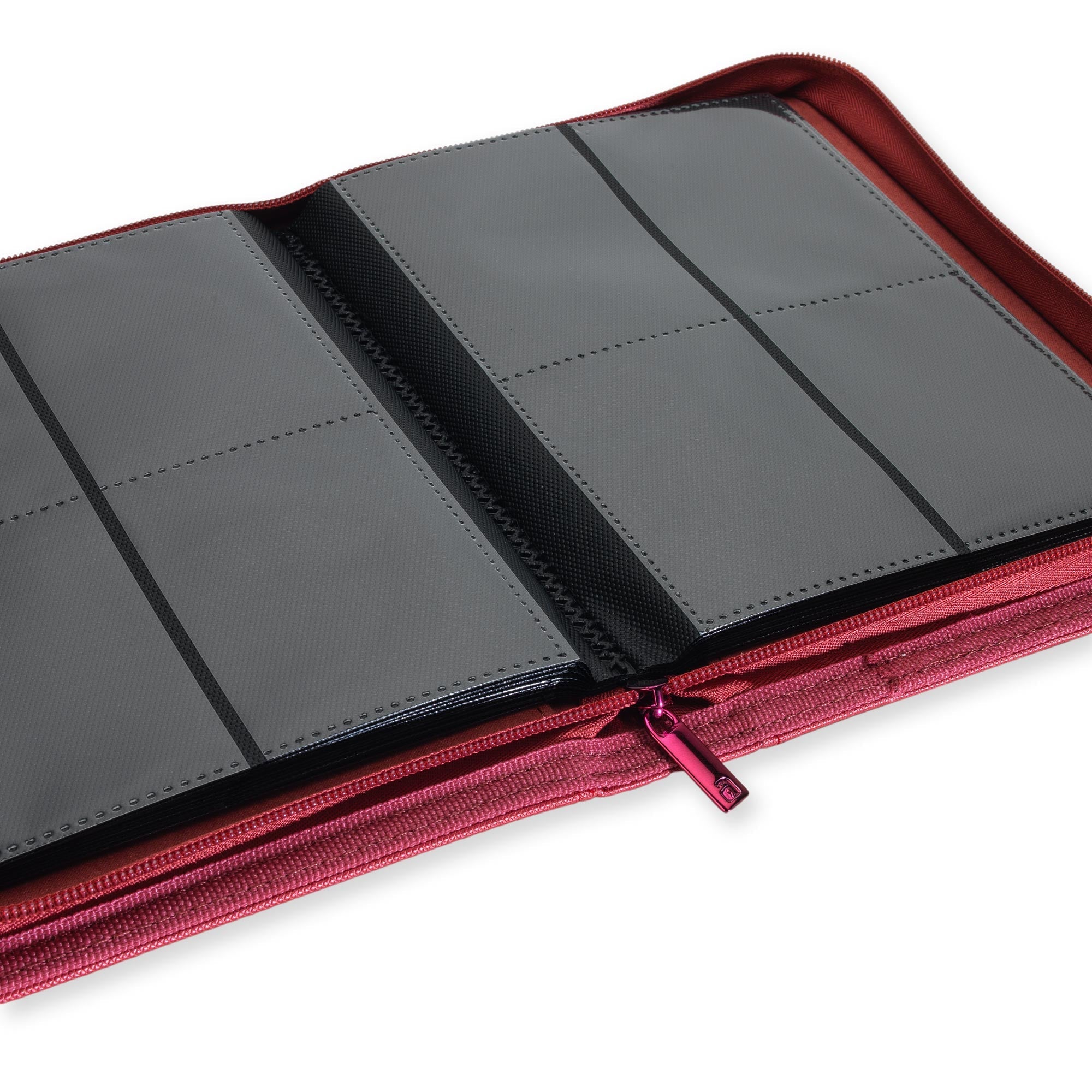 4-Pocket Exo-Tec® Zip Binder Metallic Red – Vault X US