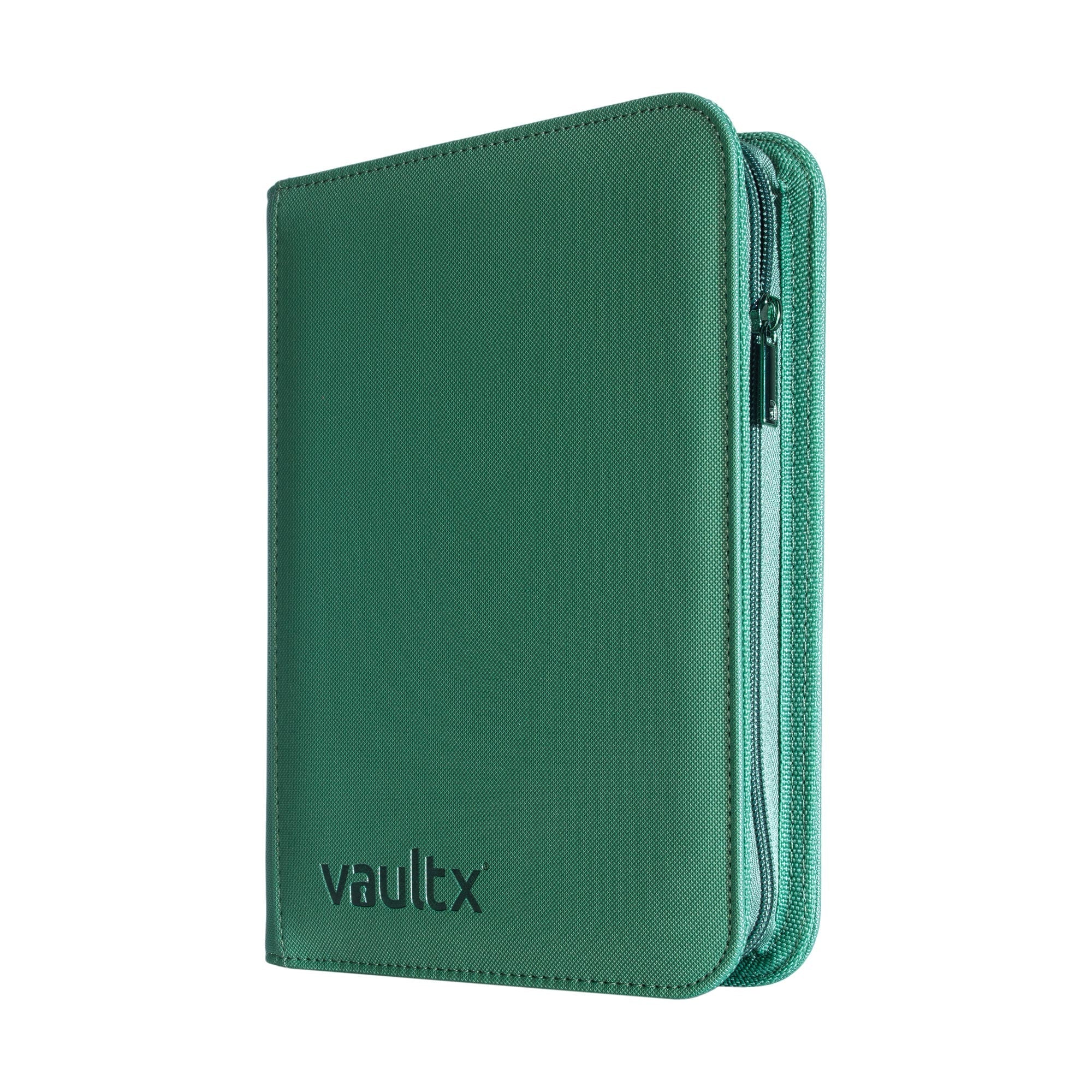 4-Pocket Exo-Tec® Zip Binder Metallic Green – Vault X US