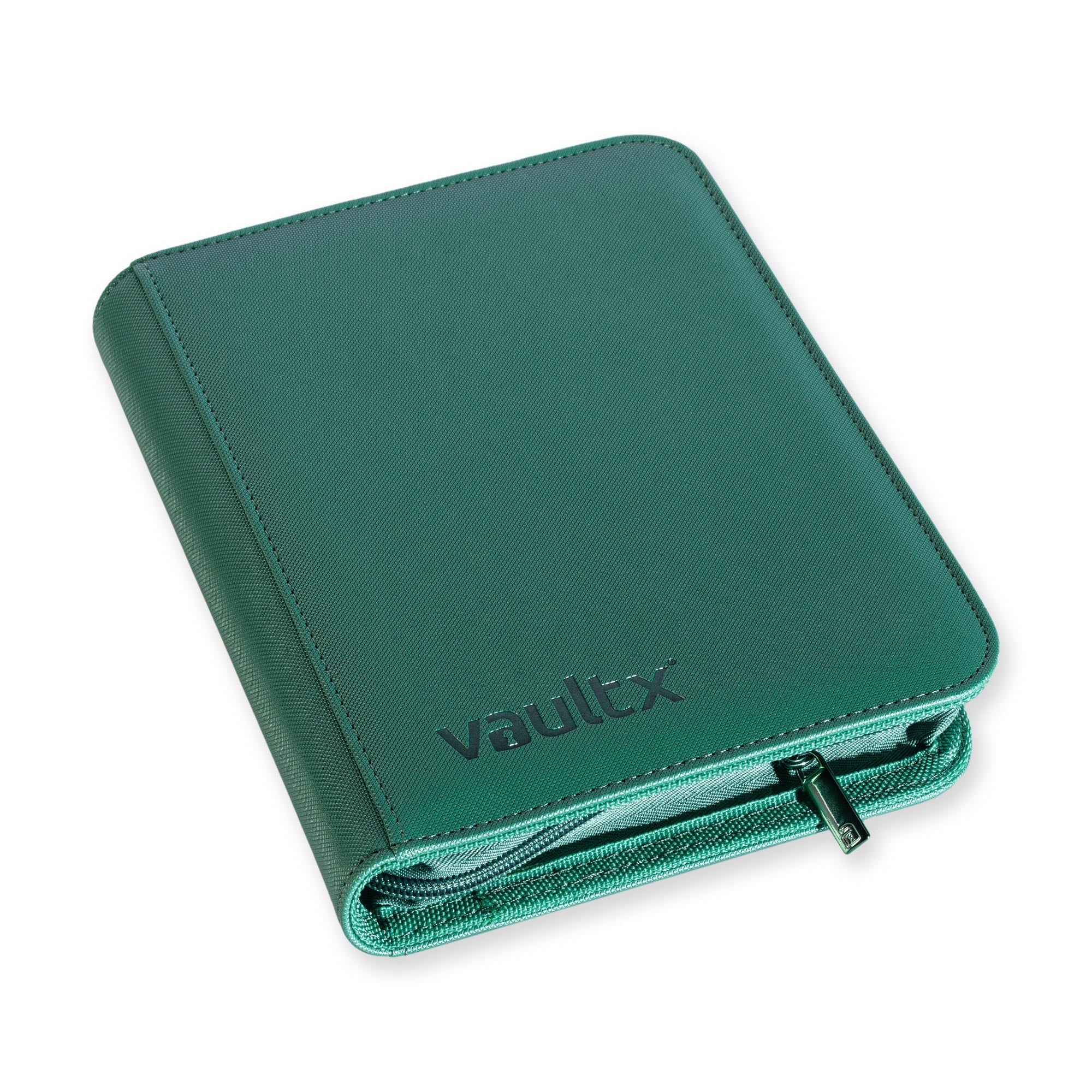 4-Pocket Exo-Tec® Zip Binder Metallic Green – Vault X US