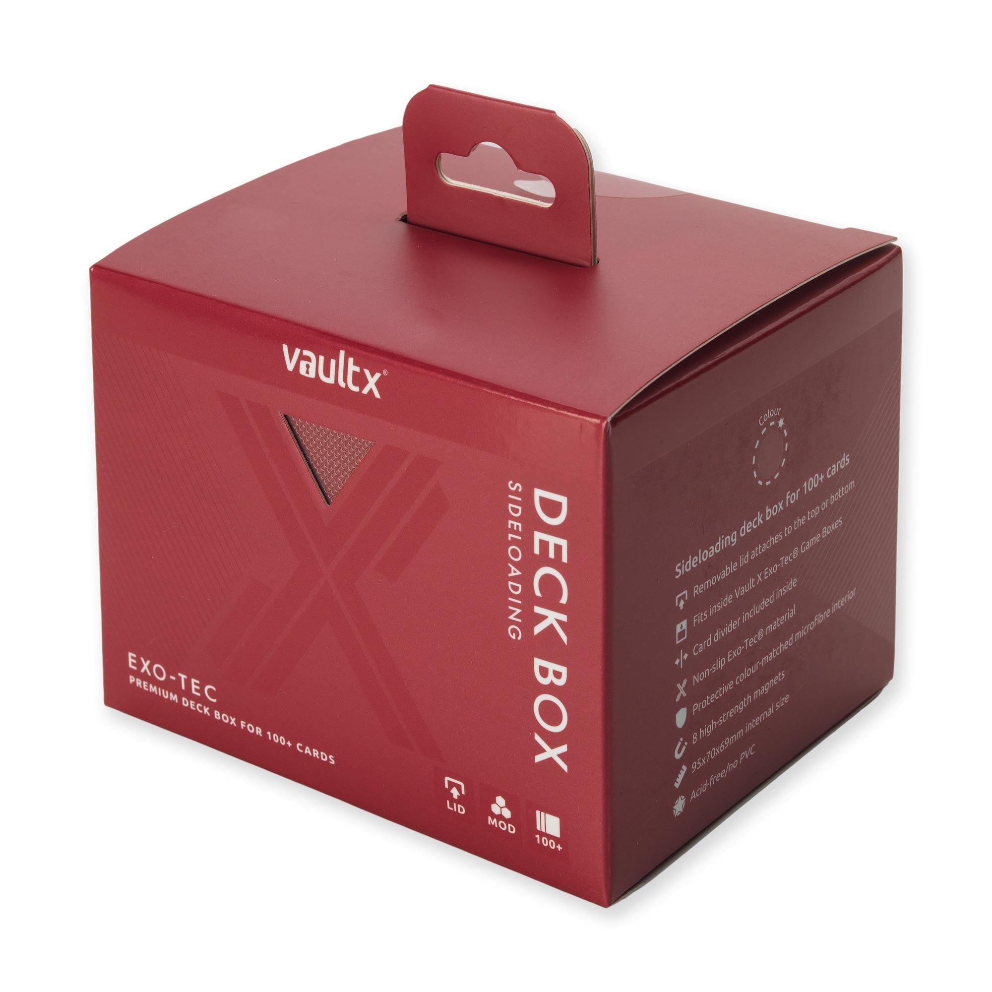 Exo-Tec® Sideloading Deck Box 100+ Metallic Red – Vault X US