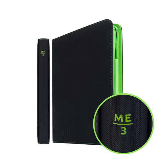 9-Pocket Exo-Tec® Zip Binder ME3