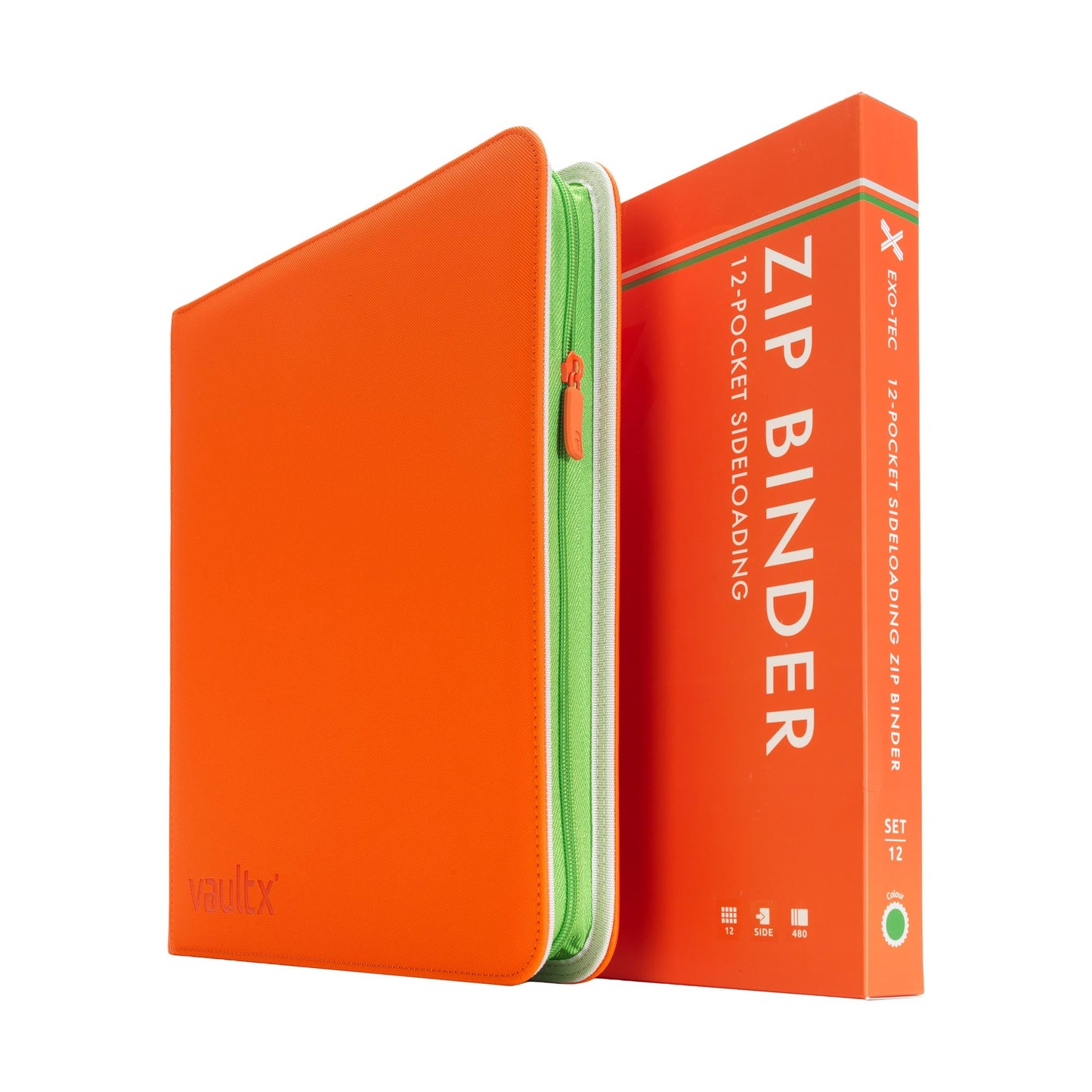 12-Pocket Exo-Tec® Zip Binder SET12