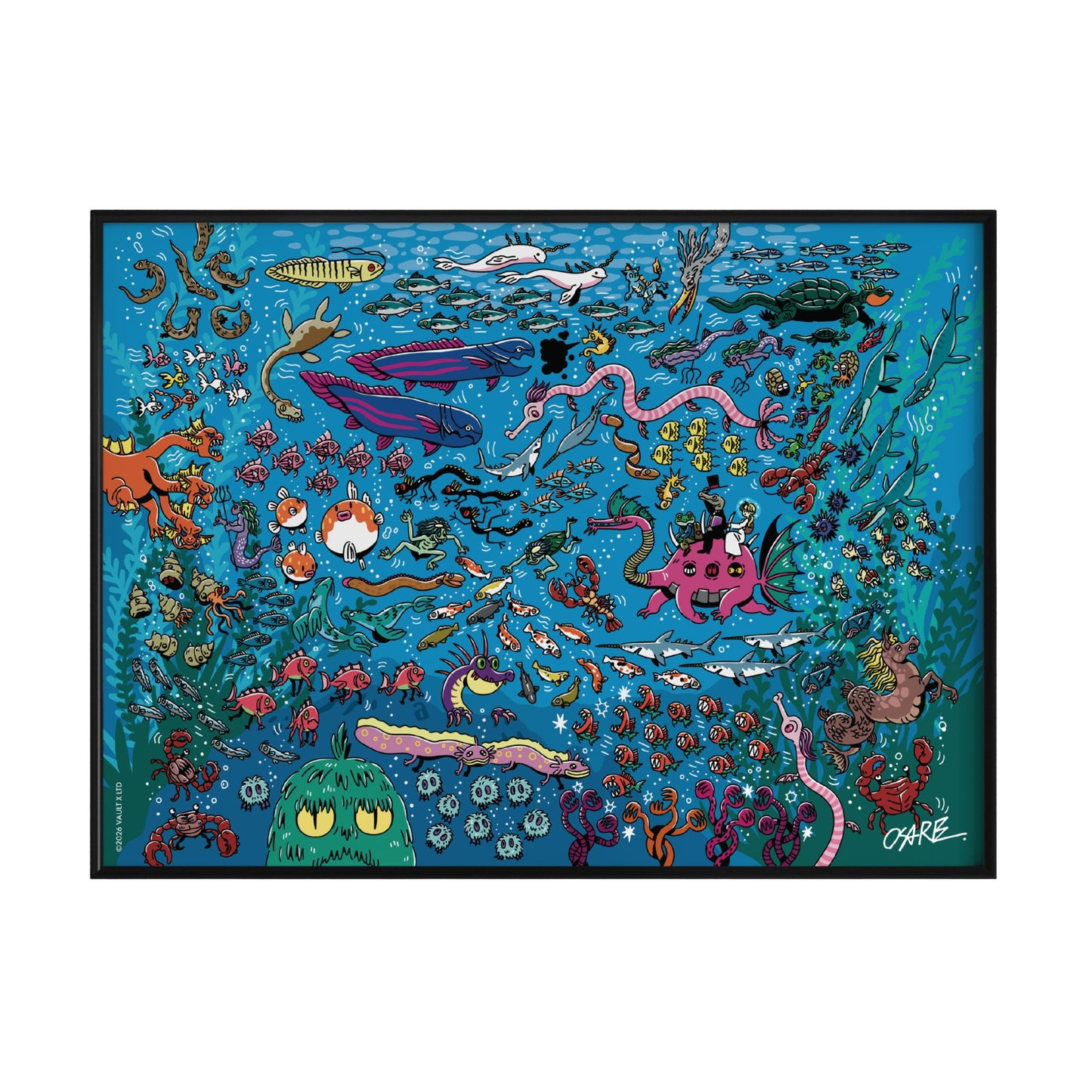 Art Print  11" x 17"  Water: Osare