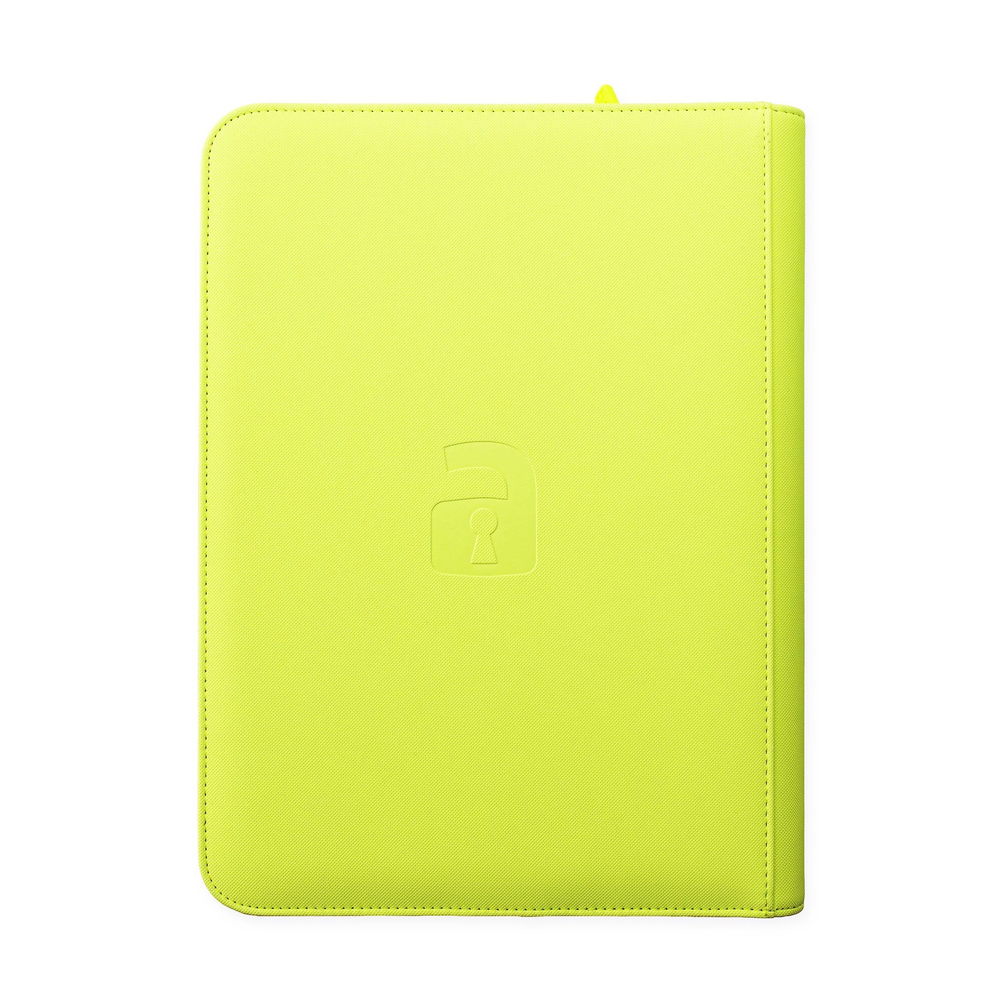 9-Pocket Exo-Tec® Zip Binder Neon Yellow – Vault X US
