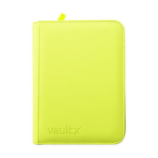 4-Pocket Exo-Tec® Zip Binder Neon Yellow