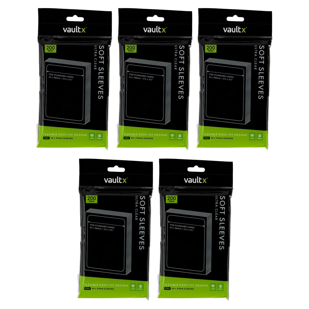 Exact Fit Card Sleeves