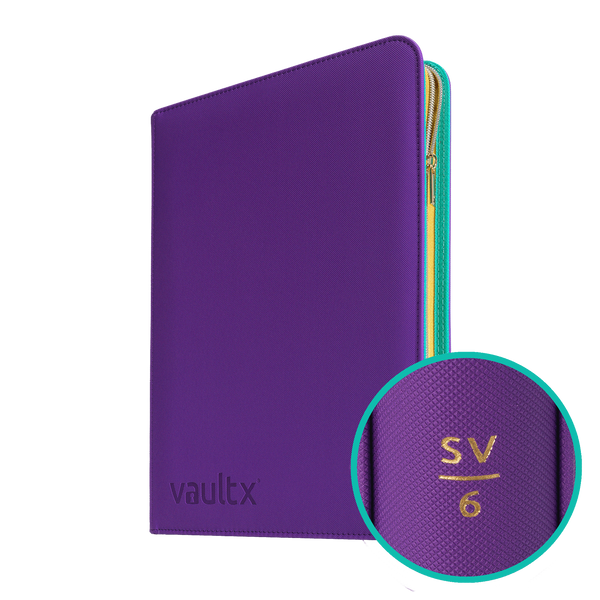 9-Pocket Exo-Tec® Zip Binder SV6 – Vault X US