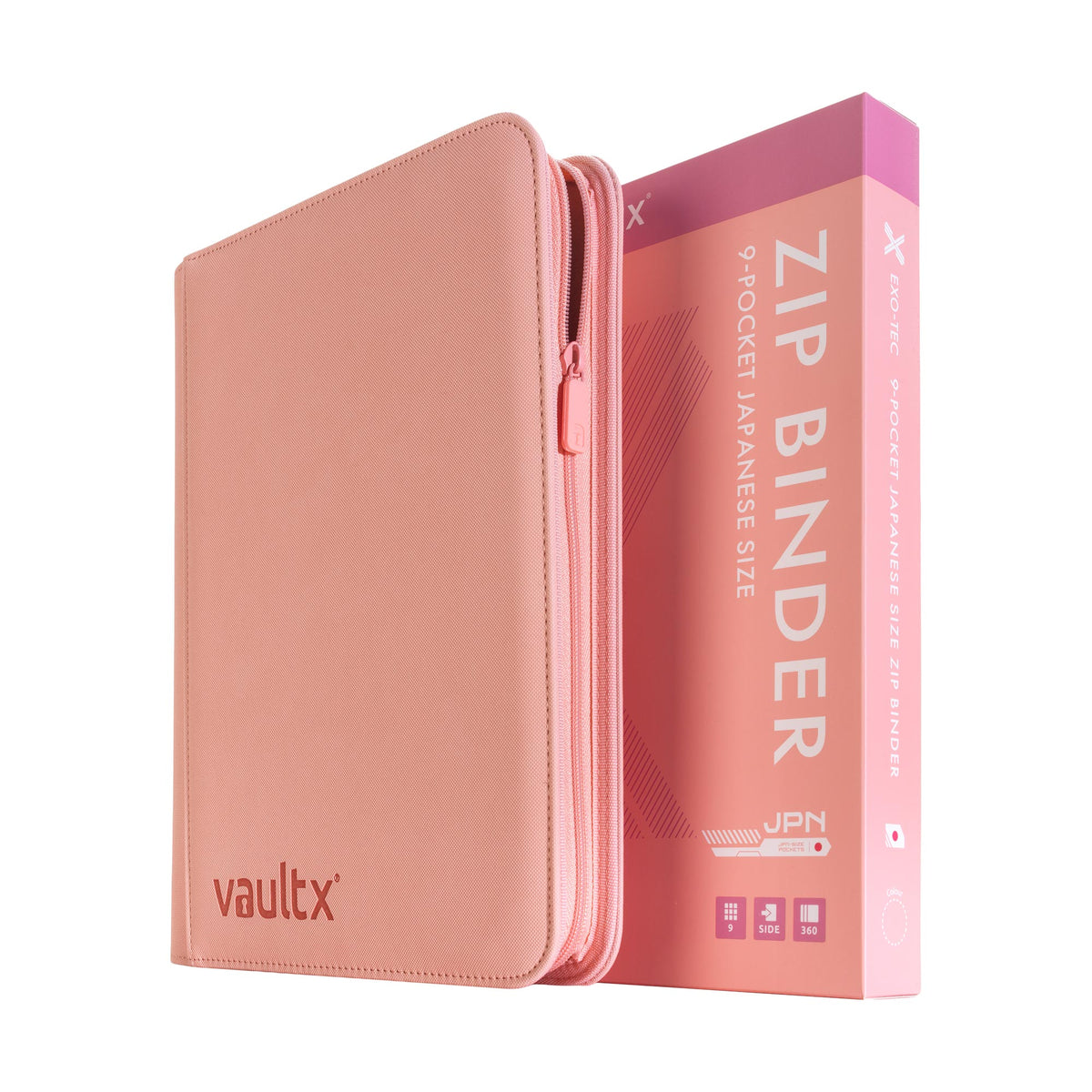 9-Pocket Exo-Tec® Japanese Size Zip Binder