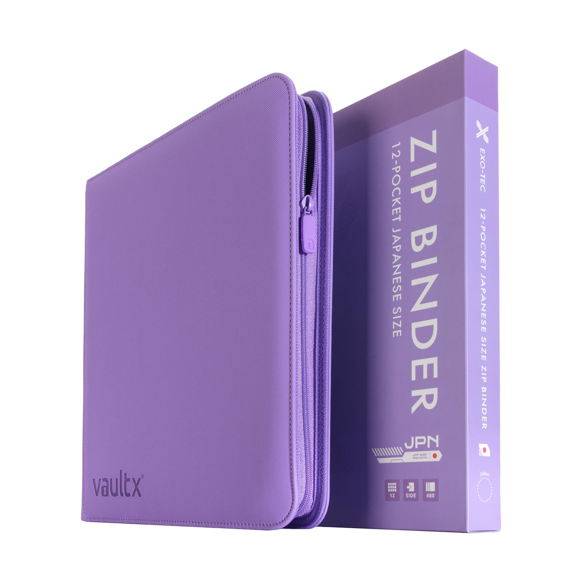 12-Pocket Exo-Tec® Japanese Size Zip Binder