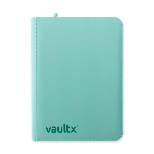9-Pocket Exo-Tec® Zip Binder Mint Green