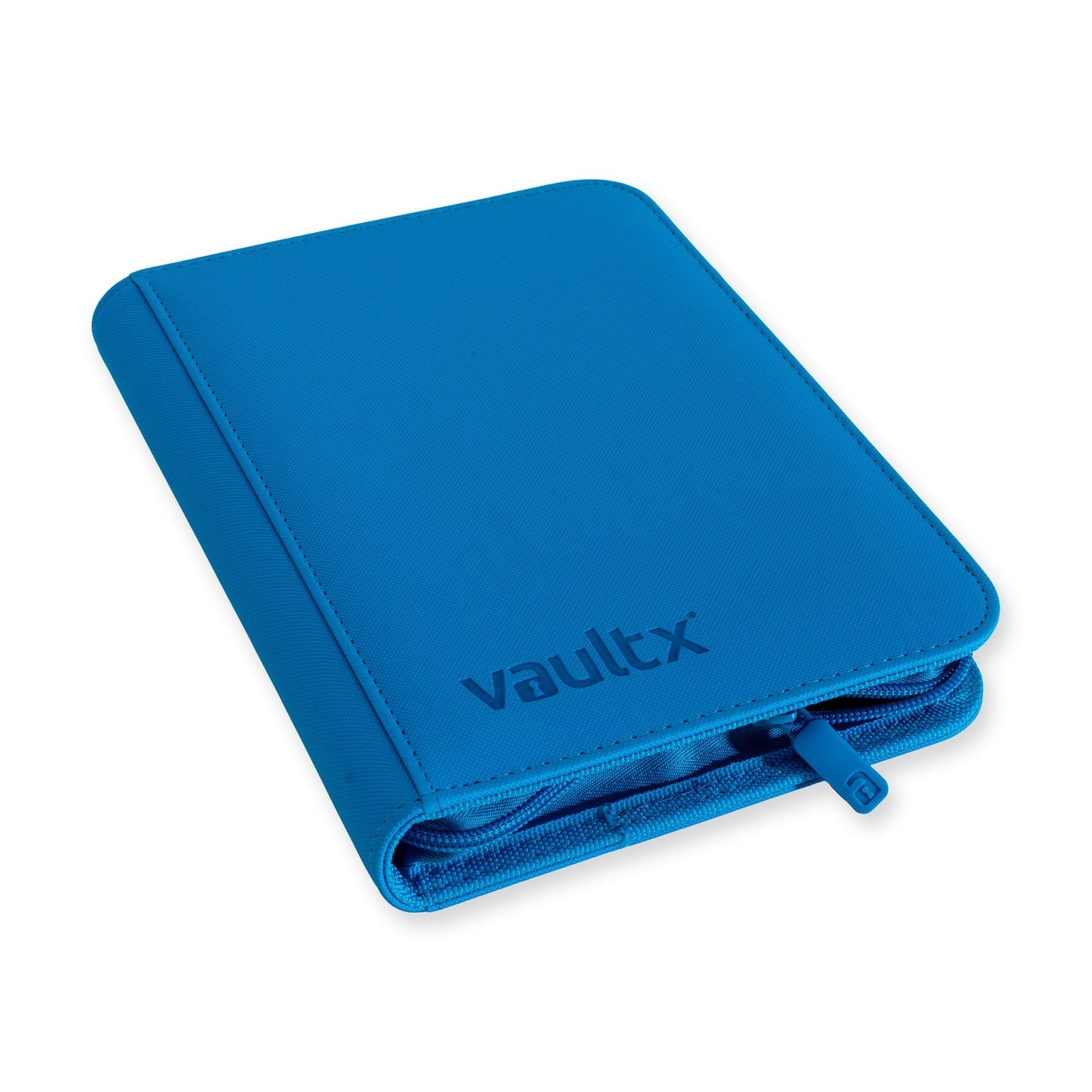 4-Pocket Exo-Tec® Zip Binder Neon Blue