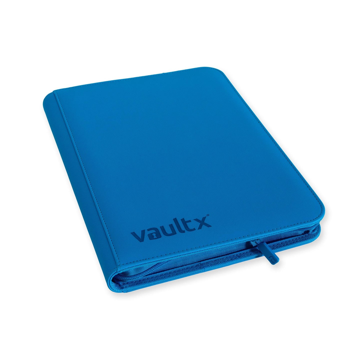 9-Pocket Exo-Tec® Zip Binder Neon Blue