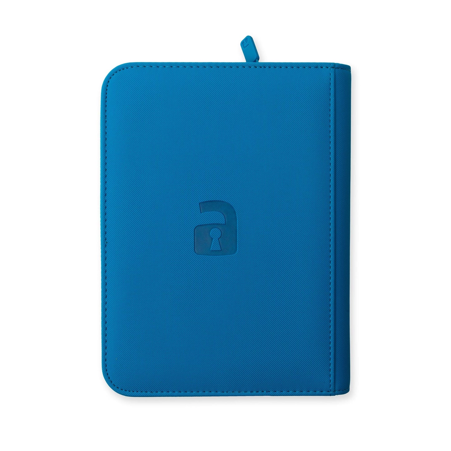 4-Pocket Exo-Tec® Zip Binder Neon Blue