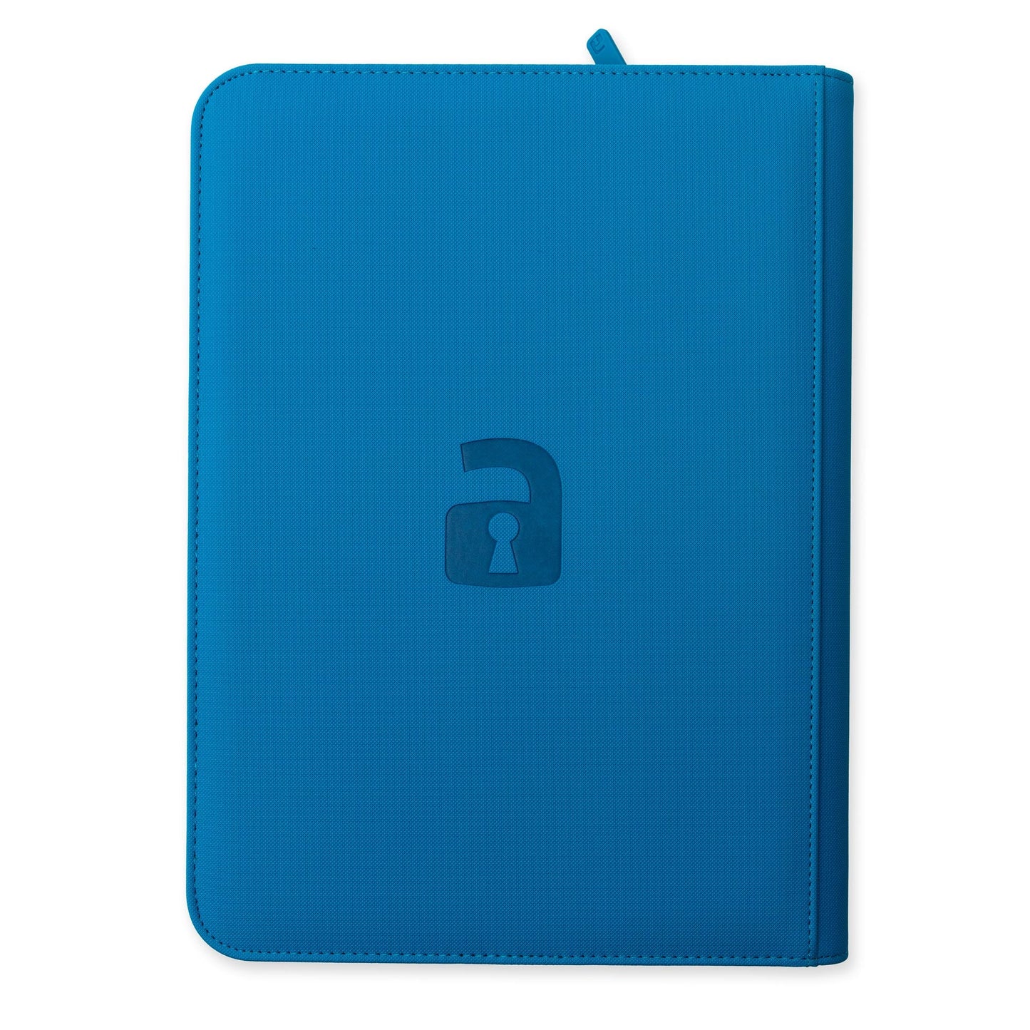 9-Pocket Exo-Tec® Zip Binder Neon Blue