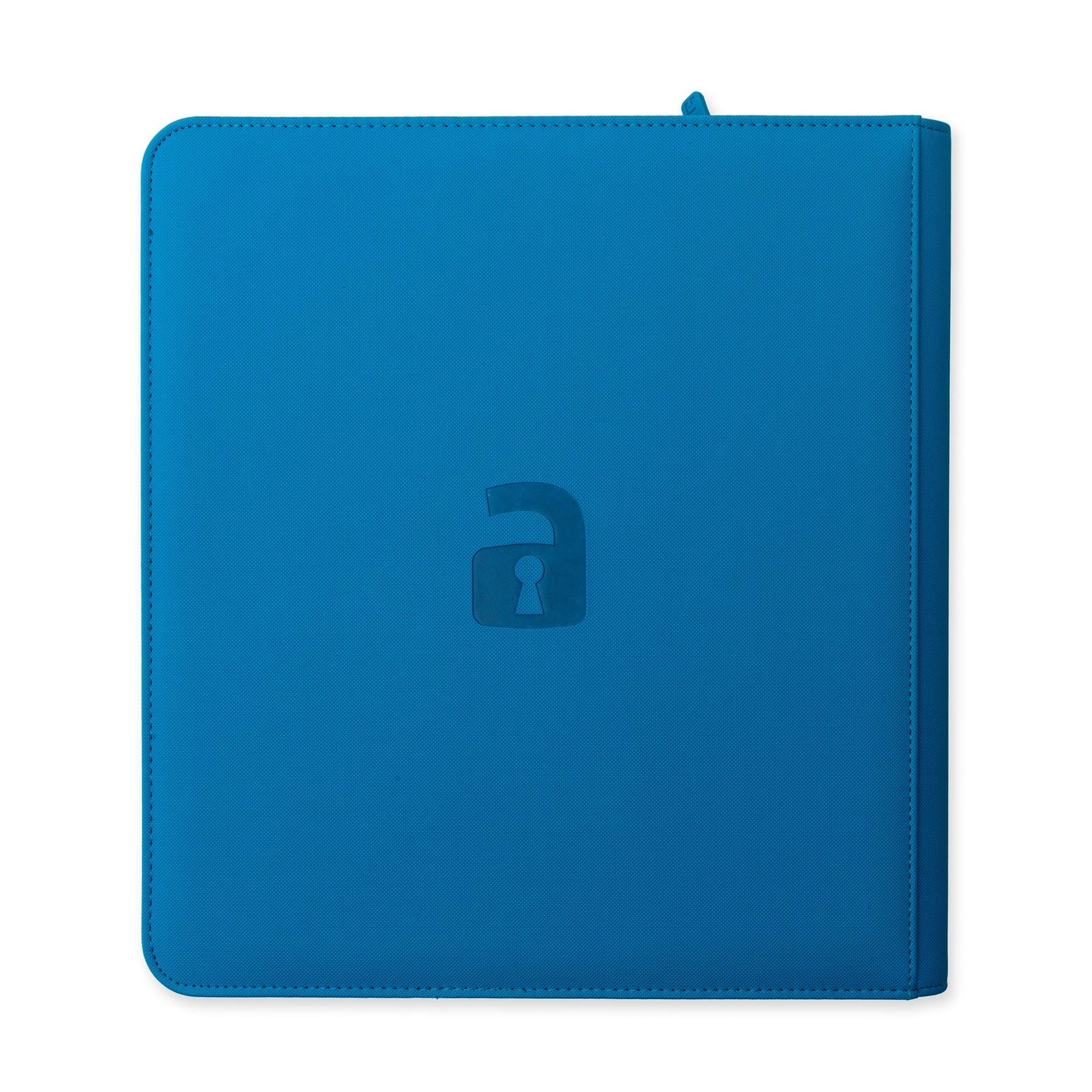 12-Pocket Exo-Tec® Zip Binder Neon Blue