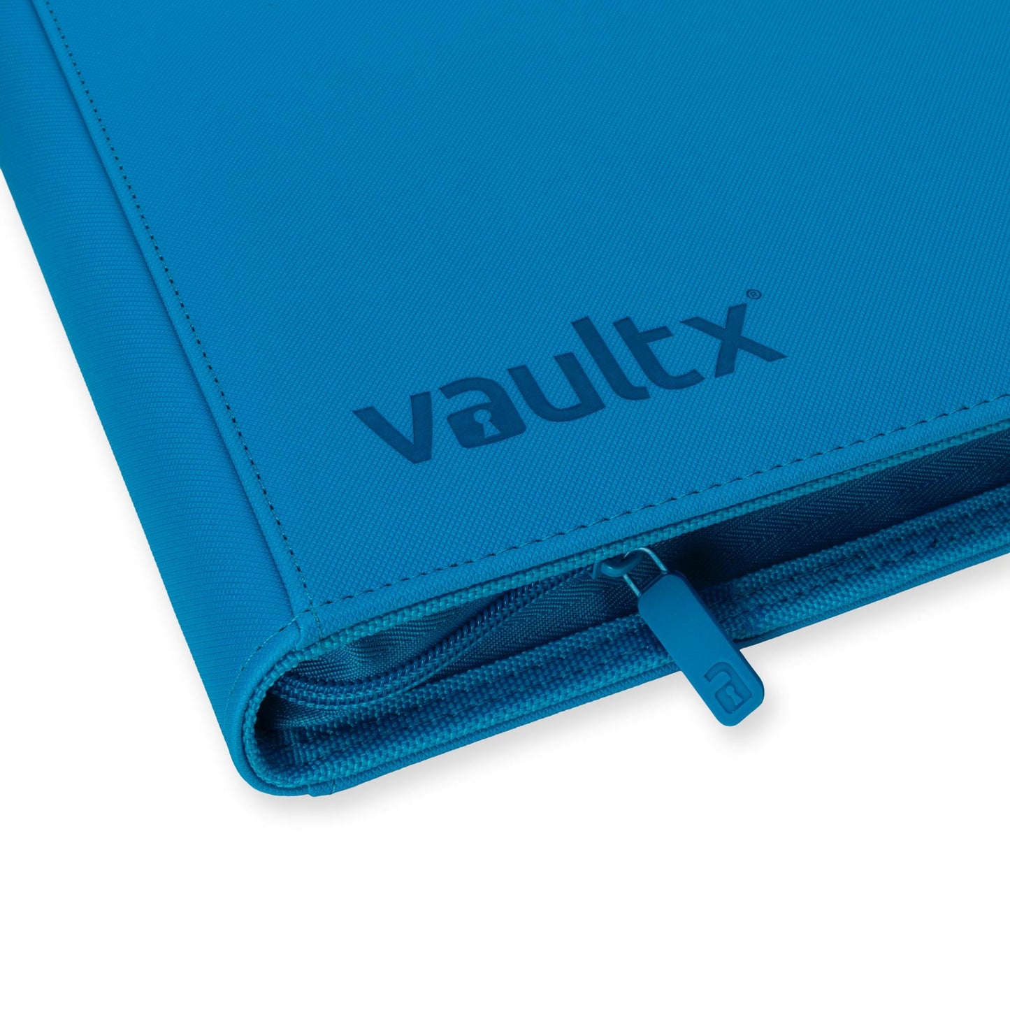 9-Pocket Exo-Tec® Zip Binder Neon Blue