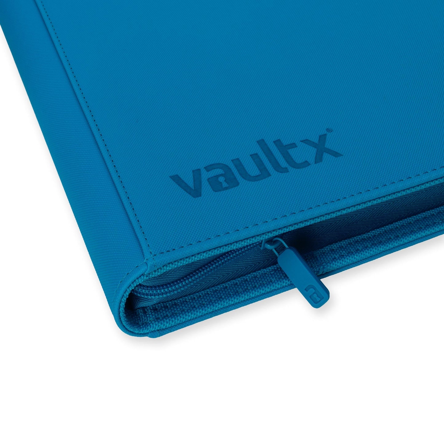 12-Pocket Exo-Tec® Zip Binder Neon Blue