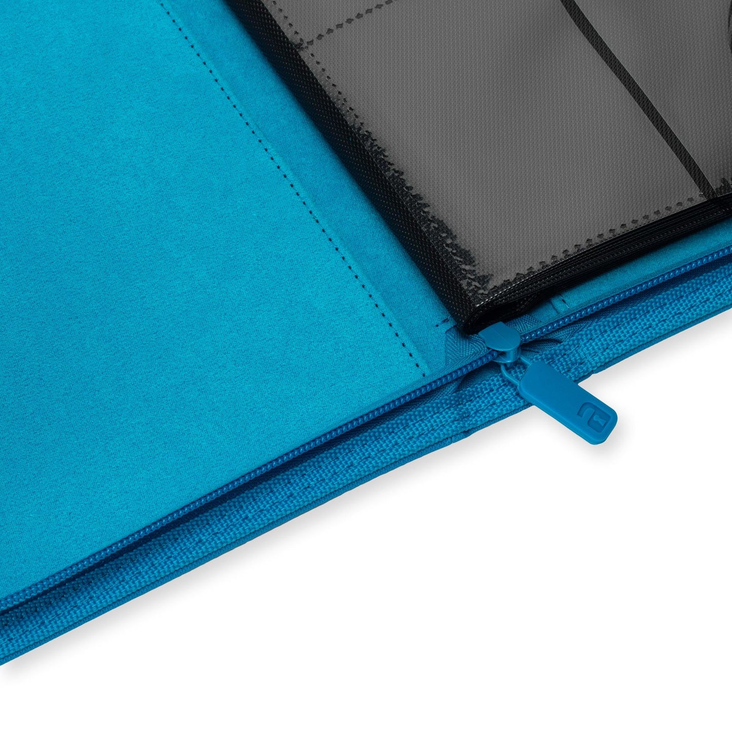 4-Pocket Exo-Tec® Zip Binder Neon Blue