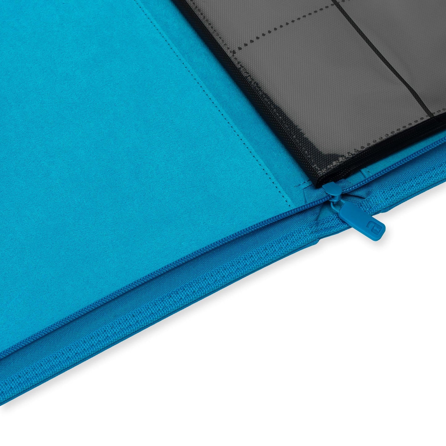 12-Pocket Exo-Tec® Zip Binder Neon Blue