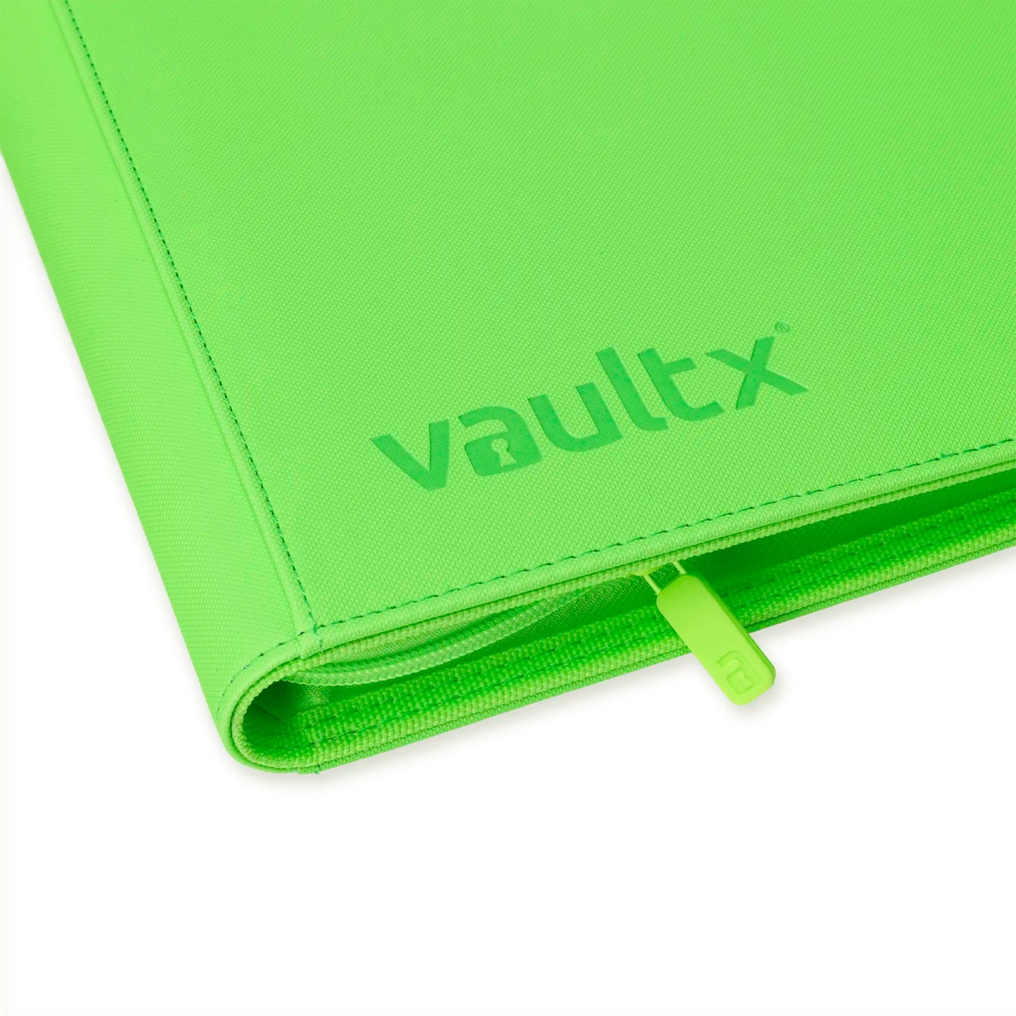 9-Pocket Exo-Tec® Zip Binder Neon Green