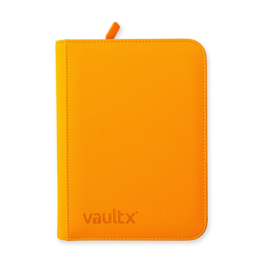4-Pocket Exo-Tec® Zip Binder Neon Orange