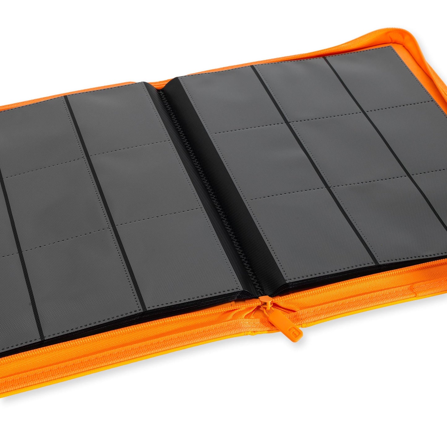 9-Pocket Exo-Tec® Zip Binder Neon Orange
