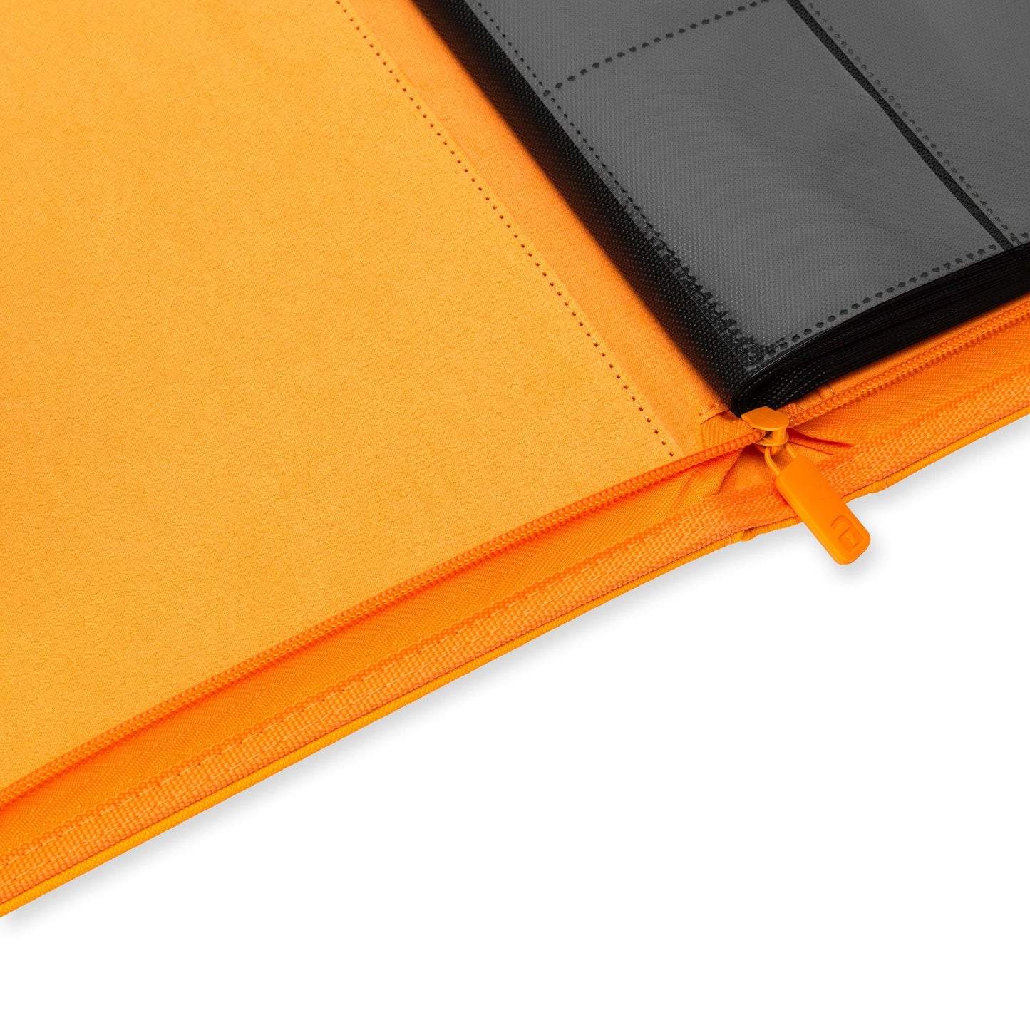 9-Pocket Exo-Tec® Zip Binder Neon Orange