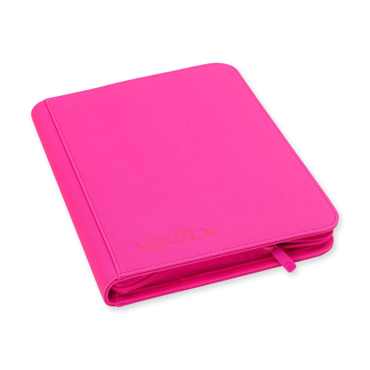 9-Pocket Exo-Tec® Zip Binder Neon Pink