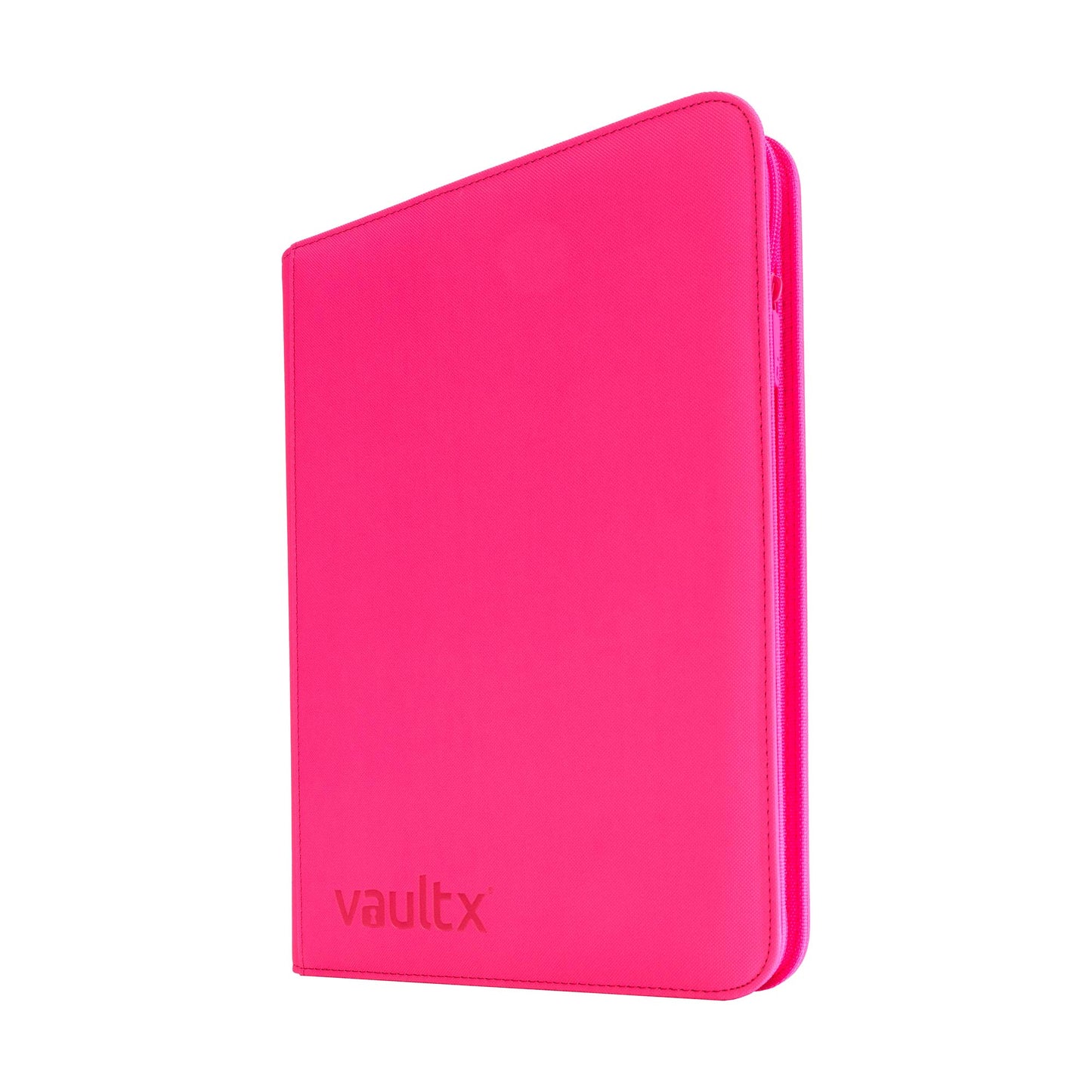 9-Pocket Exo-Tec® Zip Binder Neon Pink