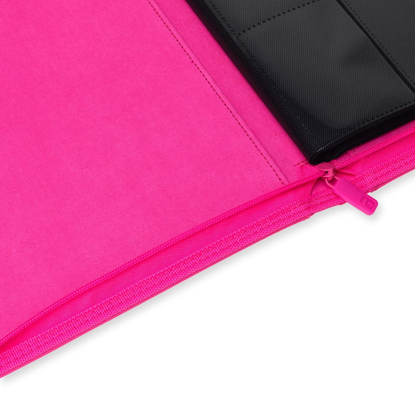 9-Pocket Exo-Tec® Zip Binder Neon Pink