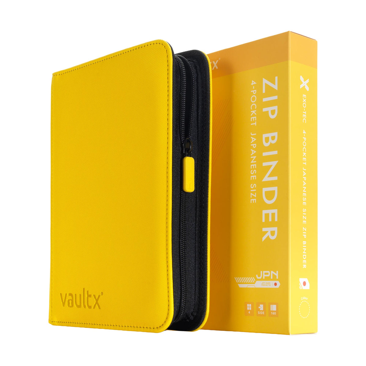 4-Pocket Exo-Tec® Japanese Size Zip Binder
