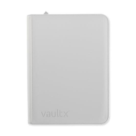 9-Pocket Exo-Tec® Zip Binder White Edition