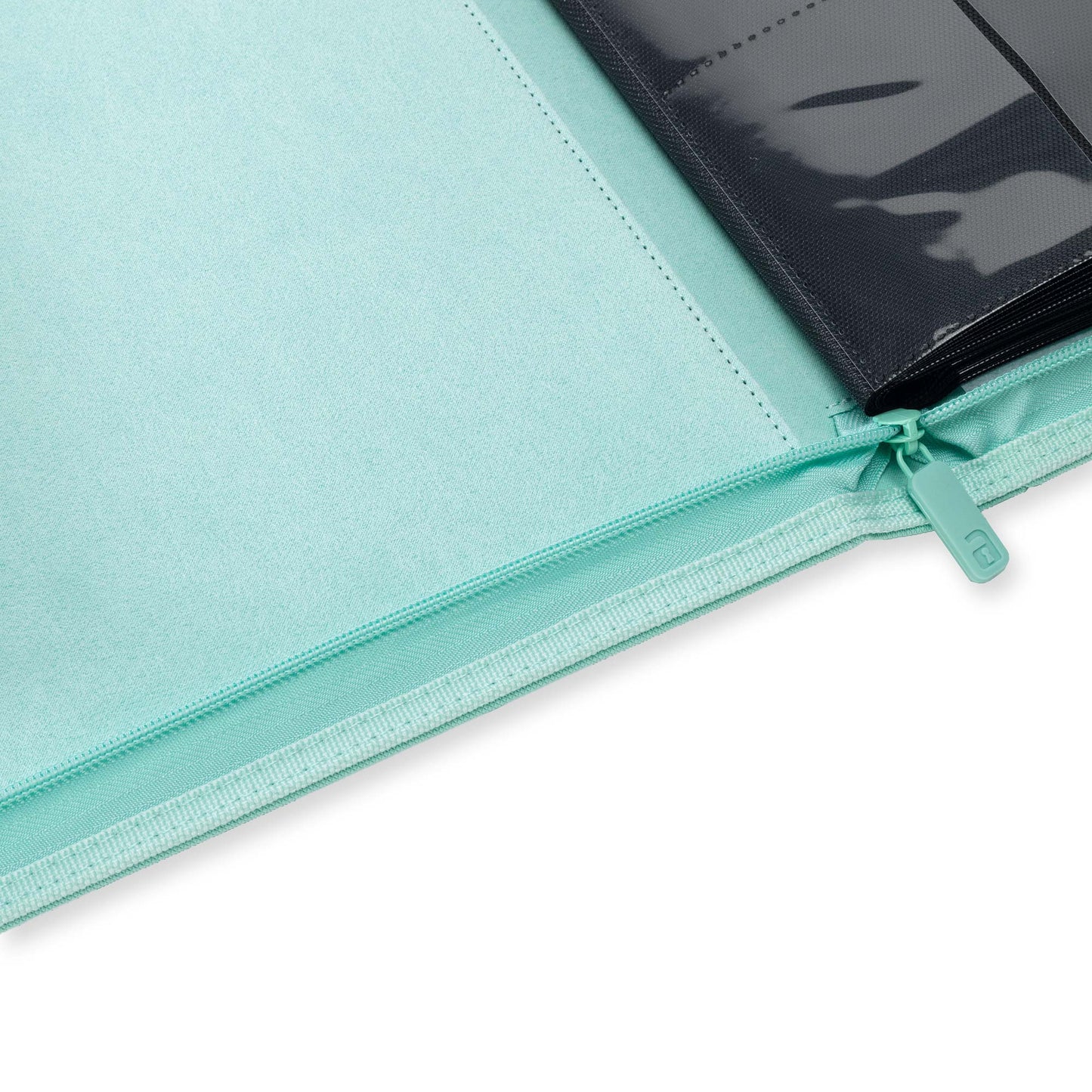 12-Pocket Exo-Tec® Zip Binder Mint Green